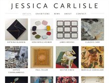 Tablet Screenshot of jessicacarlisle.com